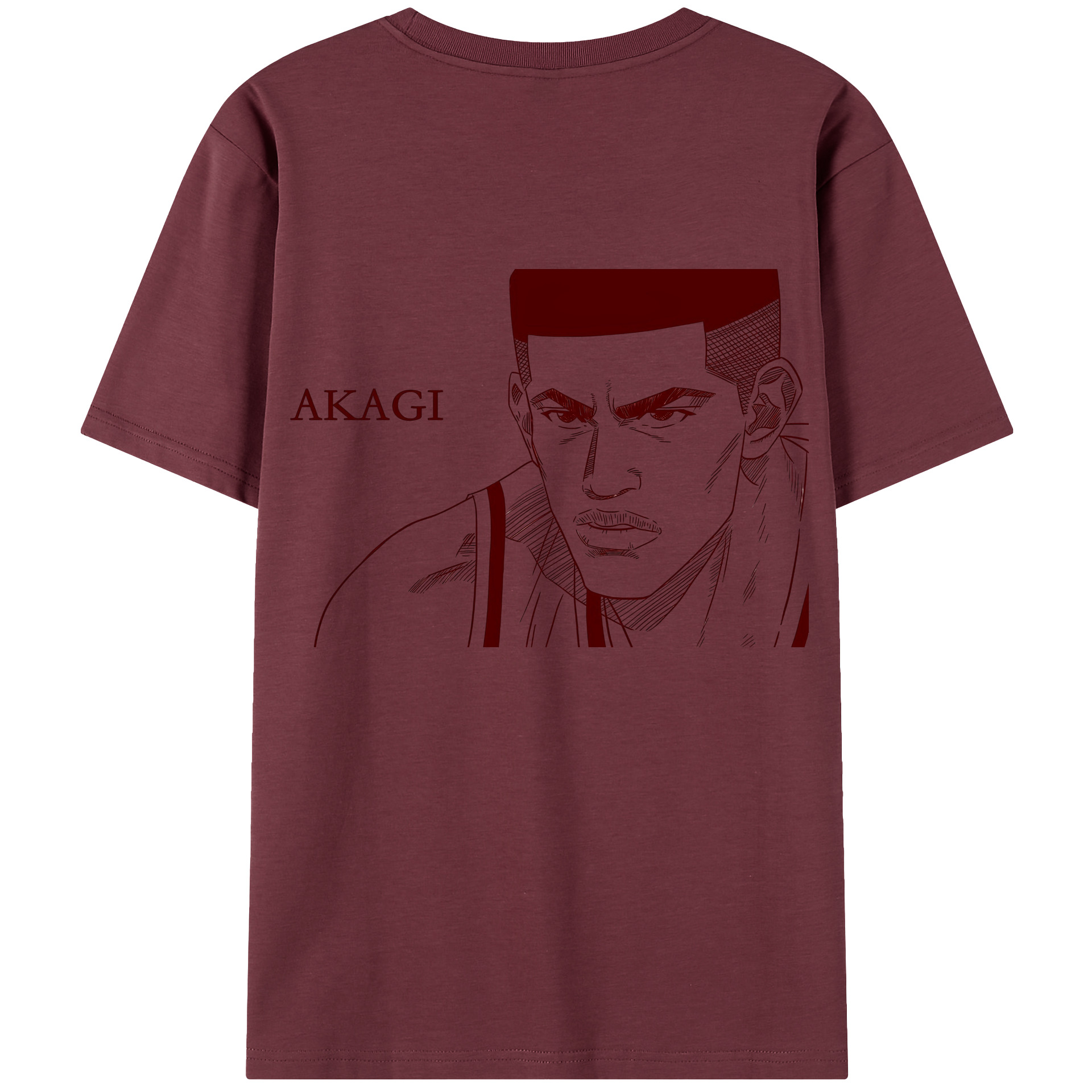 （画像用） SLAM DUNK／スラムダンク 綿100％半袖Tシャツ（背面プリント）